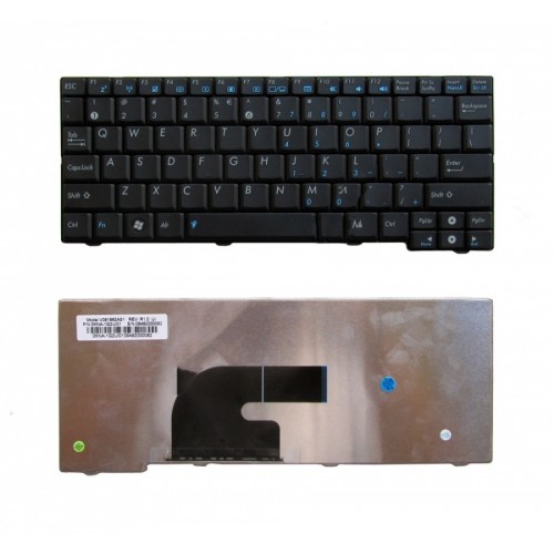 Πληκτρολόγιο Laptop keyboard για ASUS EEE PC MK90 MK90H BLACK US - V09196AS1 0KNA-1G2UI01