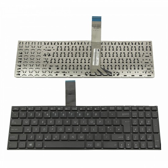 Πληκτρολόγιο Laptop keyboard για ASUS K56 K55XI* BLACK UK Without Frame Version 2 (BIG ENTER) - 9Z.N9DSU.00U 0KN0-N31UK13 0KNB0-6127UK00
