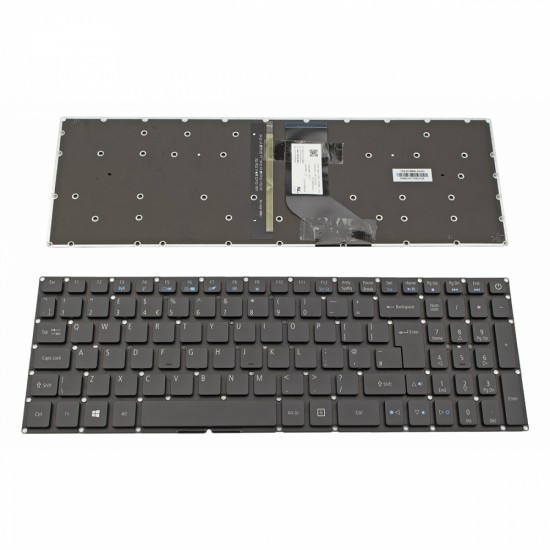 Πληκτρολόγιο Laptop keyboard για Acer Aspire VX5-591G VN7-793G Predator PH315-51 PH317-52 Black Without Frame With Backlit UK - NK.I151A.00V PK131TY1A09