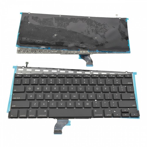 Πληκτρολόγιο Laptop keyboard για Apple Macbook Pro A1502 13.3" Black WITHOUT FRAME US SMALL ENTER With Backlit Board