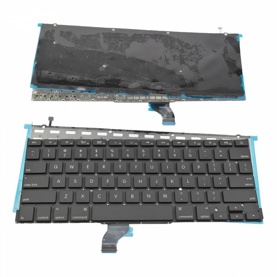 Πληκτρολόγιο Laptop keyboard για Apple Macbook Pro A1502 13.3" Black WITHOUT FRAME US SMALL ENTER With Backlit Board