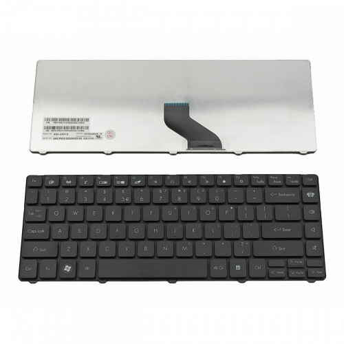 Πληκτρολόγιο Laptop keyboard για GATEWAY NV49C Packard Bell EasyNote NM85 NM87 BLACK US - NSK-AM31D 9Z.N1P82.31D