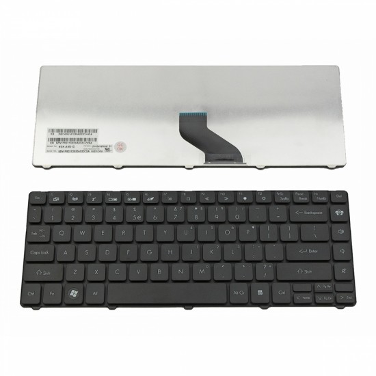 Πληκτρολόγιο Laptop keyboard για GATEWAY NV49C Packard Bell EasyNote NM85 NM87 BLACK US - NSK-AM31D 9Z.N1P82.31D