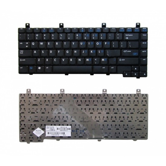 Πληκτρολόγιο Laptop keyboard για HP Compaq NX6330 US Black - 418819-001