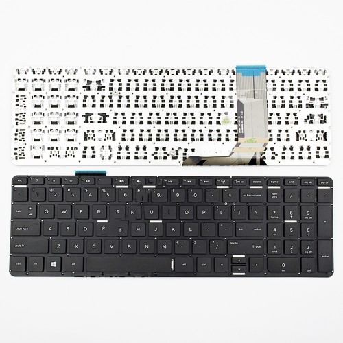 Πληκτρολόγιο Laptop keyboard για HP ENVY 15-j Series BLACK WITHOUT FRAME US(Small Enter) - 749658-001 9Z.N9HSC.401 PK1314D1A17