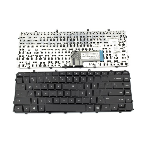 Πληκτρολόγιο Laptop keyboard για HP ENVY4-1000 ENVY6-1000 BLACK FRAME BLACK US (Non backlit version) - 698679-001 PK130T5106