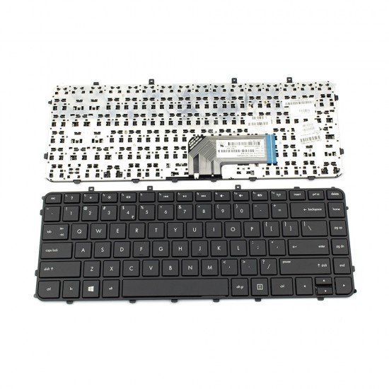 Πληκτρολόγιο Laptop keyboard για HP ENVY4-1000 ENVY6-1000 BLACK FRAME BLACK US (Non backlit version) - 698679-001 PK130T5106