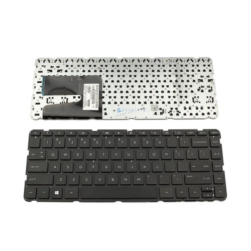 Πληκτρολόγιο Laptop keyboard για HP Pavilion  14-E BLACK Without Frame US (Small Enter) - 710242-001