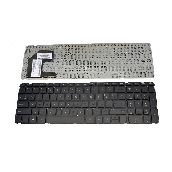 Πληκτρολόγιο Laptop keyboard για HP Pavilion 15-b1xx SleekBook 15-b1xx TouchSmart 15-b1xx Black Without Frame US (SMALL ENTER) - 701684-261 701684-001 MP-12G63US-920