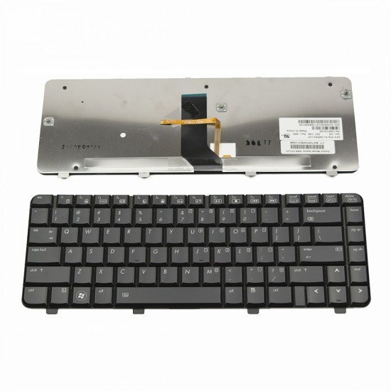 Πληκτρολόγιο Laptop keyboard για HP Pavilion DV3-2000 DV3-2310 DV3-2320 DV3-2350 DV3-2130 DV3-2140 DV3-2150 DV3-2020 DV3-2030 DV3-2050 GLOSSY BLACK BACKLIT US - NSK-H7L01 9J.N0E82.L01 PK1306T2C00