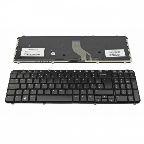Πληκτρολόγιο Laptop keyboard για HP Pavilion DV6 DV6T DV6-1000 DV6-2000 Glossy BLACK UK - UT3 9J.N0Y82.50U NSK-HAH0U 9J.N0Y82.H0U AEUT3E00020 515860-031 V091446DK1