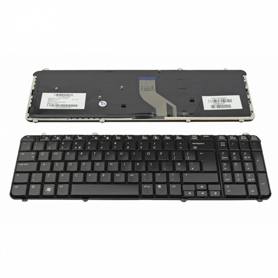 Πληκτρολόγιο Laptop keyboard για HP Pavilion DV6 DV6T DV6-1000 DV6-2000 Glossy BLACK UK - UT3 9J.N0Y82.50U NSK-HAH0U 9J.N0Y82.H0U AEUT3E00020 515860-031 V091446DK1