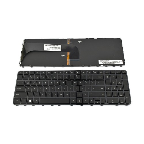 Πληκτρολόγιο Laptop keyboard για HP Pavilion M6 M6-1000 M6t-1000 Glossy Frame Black With Backlit US - PK130U92A00 PK130R12Z00 9Z.N8MLN.101