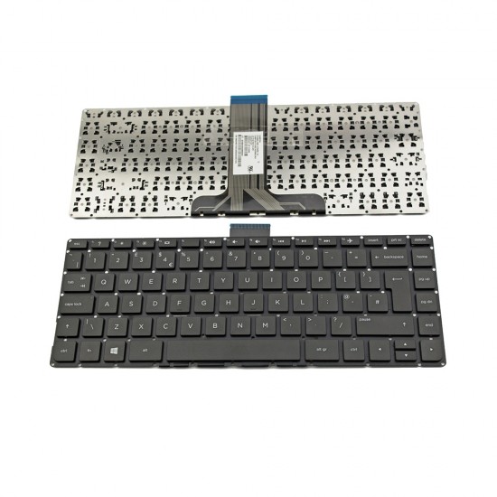 Πληκτρολόγιο Laptop keyboard για HP Pavilion X360 13-S Black Without Frame UK (BIG Enter) - 797212-031 9Z.NC9SW.00U NSK-CX0SW