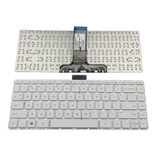 Πληκτρολόγιο Laptop keyboard για HP Pavilion X360 13-S White Without Frame US (Small Enter) - 901658-001 9Z.NC9SQ.301