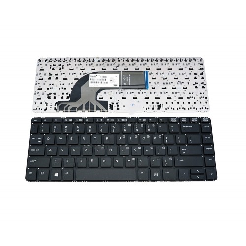 Πληκτρολόγιο Laptop keyboard για HP ProBook 440 441 445 446 BLACK WITHOUT FRAME US (SMALL ENTER) for win 8 - 711588-001 9Z.N9JSW.001