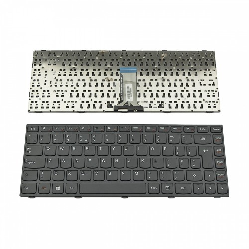 Πληκτρολόγιο Laptop keyboard για Lenovo G40 G40-70 Black Frame Black UK - 25215190 PK130TG2A00