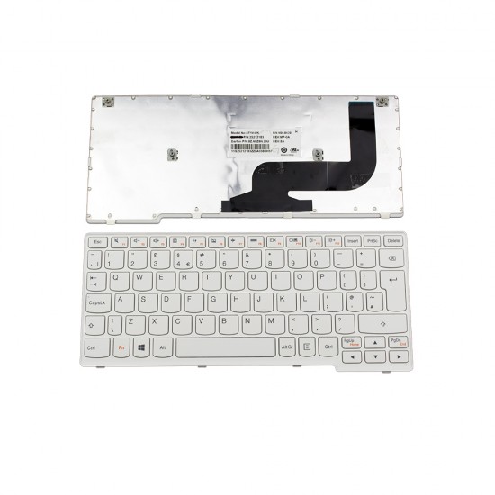 Πληκτρολόγιο Laptop keyboard για Lenovo S210T WHITE FRAME WHITE UK - 9Z.N9ZSN.20U 25212183