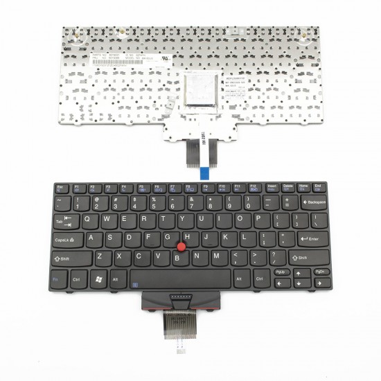 Πληκτρολόγιο Laptop keyboard για Lenovo ThinkPad X100 X100E BLACK FRAME BLACK With Point stick US - 141400-001 60Y9331