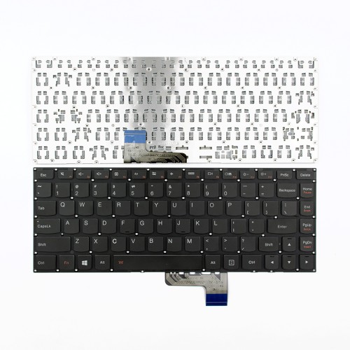 Πληκτρολόγιο Laptop keyboard για Lenovo YOGA 2 13" 3-1470 E31-70 E31-80 500S-13ISK BLACK WITHOUT FRAME US (SMALL ENTER) - 25215032 MP-12W23USJ6862