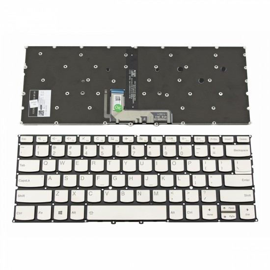 Πληκτρολόγιο Laptop keyboard για Lenovo Yoga C940-14 Gold Without Frame With Backlit US (--Small Enter) - PK131ED1D00 SN20T82264 V163420ES1-US