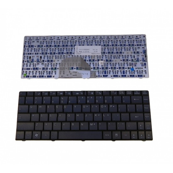 Πληκτρολόγιο Laptop keyboard για MSI X320 X340 X300 Black US - V103522AK1 S1N-1EUS221-SA V103522AS1