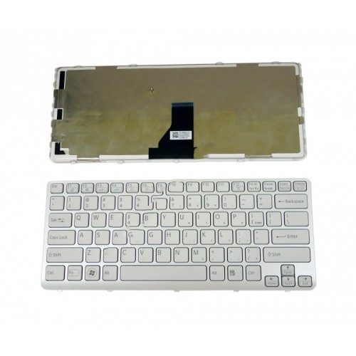 Πληκτρολόγιο Laptop keyboard για SONY VAIO SVE14 WHITE FRAME WHTIE US - 149021811 US V134046BS1 US V134046BS3 149183311US