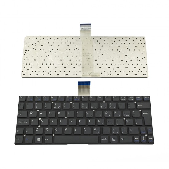 Πληκτρολόγιο Laptop keyboard για SONY VAIO SVT11 Black Without Frame UK (Big Enter) - 149107711GB 149107711000