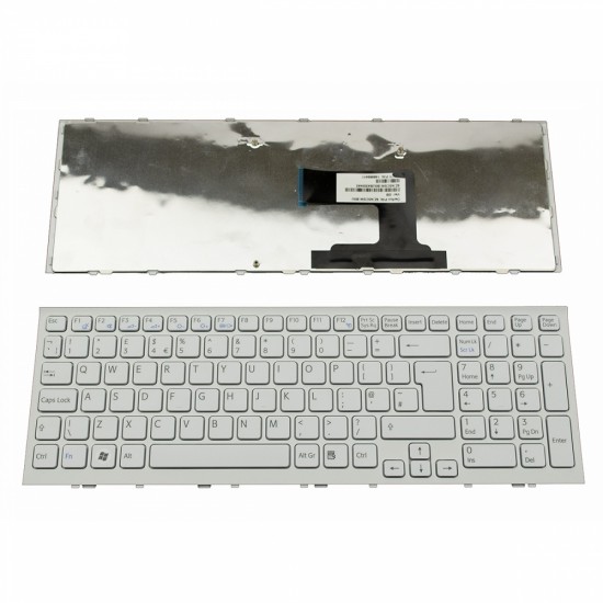 Πληκτρολόγιο Laptop keyboard για SONY VAIO VPC-EL WHITE FRAME WHITE UK - 9Z.N5CSW.B0U 148969411