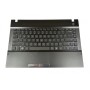 Πληκτρολόγιο Laptop keyboard για Samsung NP200A4B NP200A4Y NP300V4A NP300V4Z NP305V4Z Top Cover with US Black (Keyboard Black Frame + Palmrest + Touchpad Button Board + Power Button + Speakers)