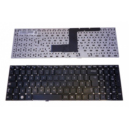 Πληκτρολόγιο Laptop keyboard για Samsung RC520 RC510 RC508 WHITOUT FRAME BLACK UK (BIG ENTER) - 9Z.N5QSN.B0U MCBSN 0U