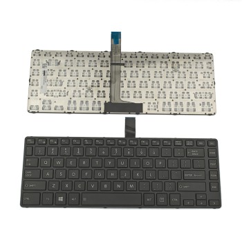 Πληκτρολόγιο Laptop keyboard για Toshiba Tecra A40-C A40-C1430 A40-C1440 A40-C-18R R40-C BLACK FRAME BLACK US - G83C000H95US TBM15F93US