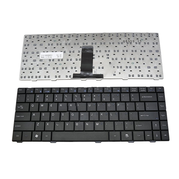 Πληκτρολόγιο Laptop keyboard για ASUS F80 Black US (TYPE3)- V092362ASB 0KN0-WM1US21