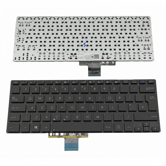 Πληκτρολόγιο Laptop keyboard για ASUS S301 S301L S301LA S301LP BLACK WITHOUT FRAME UK (BIG ENTER) - MP-13J66GB-920 0KNB0-3106UK00