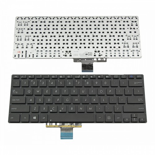 Πληκτρολόγιο Laptop keyboard για ASUS S301 S301L S301LA S301LP BLACK WITHOUT FRAME US (SMALL ENTER) - MP-13J63US-920 0KNB0-3106US00