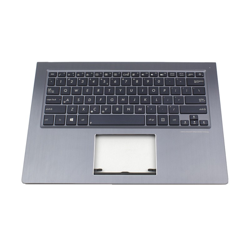 Πληκτρολόγιο Laptop keyboard για ASUS UX302 UX302L UX302LA UX302LG (Palmrest with keyboard) Metal Gray Frame Black US With Backlit - 90NB02P1-R31UI0 13N0-QFA0131 0KNB0-3629UI00