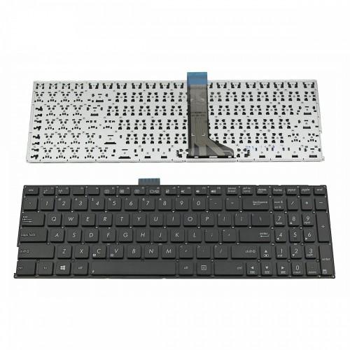 Πληκτρολόγιο Laptop keyboard για ASUS X502 BLACK Without frame US (Small Enter) TYPE 2 - 9Z.N9DSU.20B 0KNB0-61221T0Q