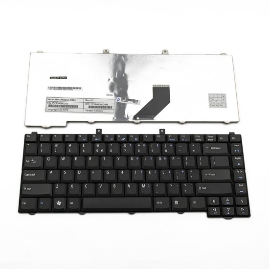 Πληκτρολόγιο Laptop keyboard για Acer Aspire 5515 eMachines E620 Black US - KB.I1400.005