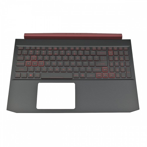 Πληκτρολόγιο Laptop keyboard για Acer Nitro 5 AN515-54 Black Frame Black, With Backlit US (Palmrest with keyboard) - NK.I1513.15B AP2K1000411 6B.Q5AN2.001