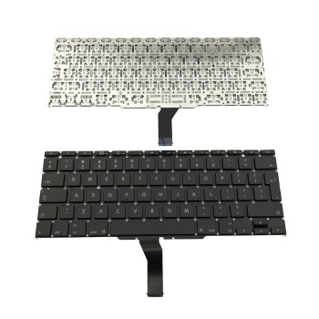 Πληκτρολόγιο Laptop keyboard για Apple Macbook AIR A1370 / A1465 11.6" Black (F12 - EJECT) 2010 Year WITHOUT FRAME UI BIG ENTER