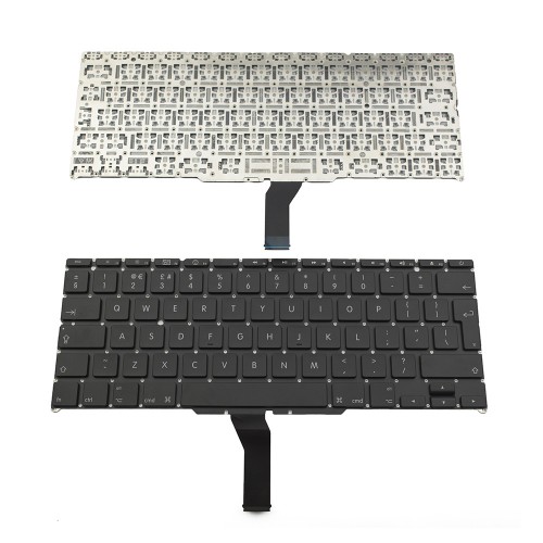 Πληκτρολόγιο Laptop keyboard για Apple Macbook AIR A1370 / A1465 11.6" Black (F12 - EJECT) 2010 Year WITHOUT FRAME UK BIG ENTER