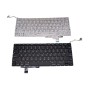 Πληκτρολόγιο Laptop keyboard για Apple Macbook Pro A1297 17" Black WITHOUT FRAME US SMALL ENTER (For backlit version)