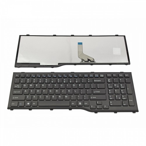 Πληκτρολόγιο Laptop keyboard για Fujitsu Lifebook FUJITSU Lifebook AH532 A532 N532 NH532 BLACK FRAME BLACK US - CP569151-01 MP-11L63US-D85 CP569154-01 (Съвместима)