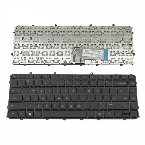Πληκτρολόγιο Laptop keyboard για HP ENVY4-1000 ENVY6-1000 BLACK FRAME BLACK US (without foil for backlit) - MP-11M63USJ6982 PK130T51A00