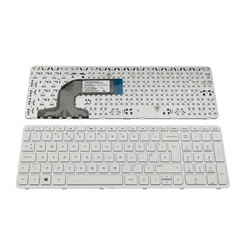 Πληκτρολόγιο Laptop keyboard για HP Pavilion 15-e 15-n 15-r HP 250 G3 WHITE FRAME WHITE UK - 752928-B31 758027-B31 749658-001