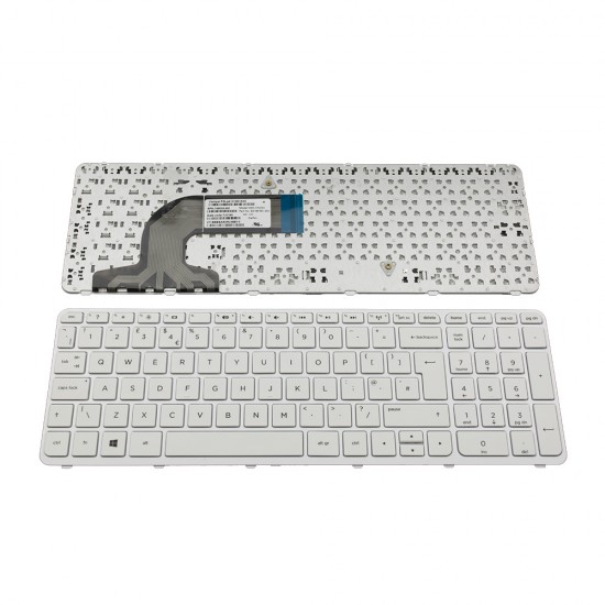 Πληκτρολόγιο Laptop keyboard για HP Pavilion 15-e 15-n 15-r HP 250 G3 WHITE FRAME WHITE UK - 752928-B31 758027-B31 749658-001