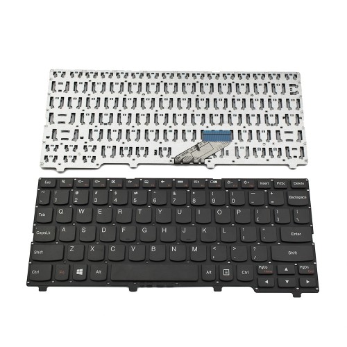 Πληκτρολόγιο Laptop keyboard για Lenovo IdeaPad 110S-11IBR Black Without Frame US (Small Enter) - 5CB0M53614
