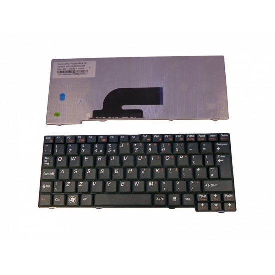 Πληκτρολόγιο Laptop keyboard για Lenovo IdeaPad S10-2 Black UK - 25-008461 MP-08F56GB-686 V103802AK1 PK1308H3A65