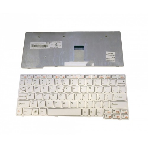 Πληκτρολόγιο Laptop keyboard για Lenovo IdeaPad S10-3 S100 S110 White Frame White US - MP-09J63US-6861 25009924