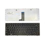 Πληκτρολόγιο Laptop keyboard για Lenovo Ideapad G480 G485 Z380 Z480 Z485 GRAY FRAME BLACK US - 25201966 T2G8-US AELZ1U00030 9Z.N5TSQ.T01 B6TSQ